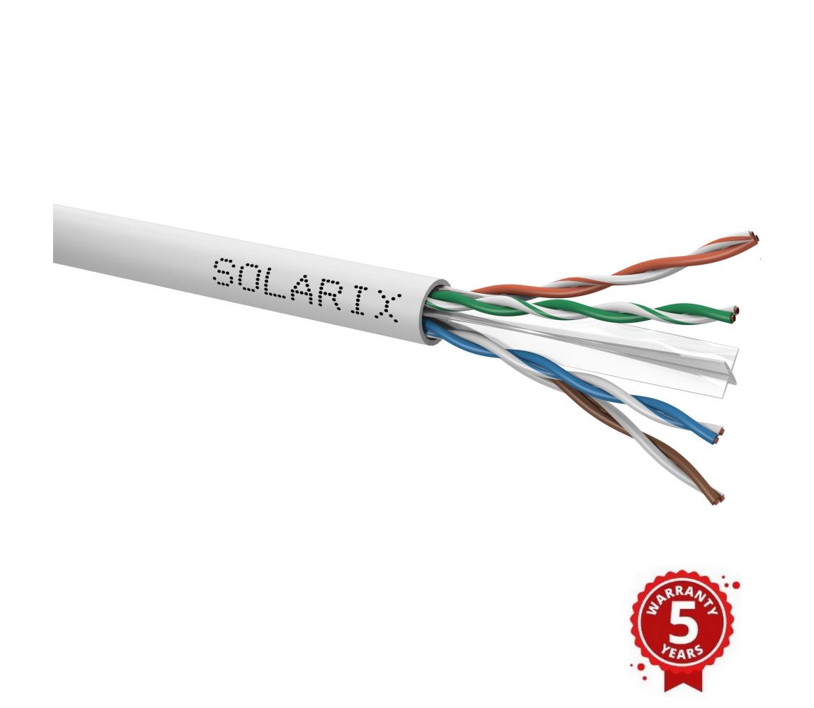 Cablu de instalare Solarix 26100001 CAT6 UTP PVC Eca 305m/cutie